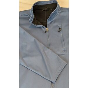 Swiss Tech XL Mens Blue Full Zip Softshell Jacket Outdoor Activewear‎